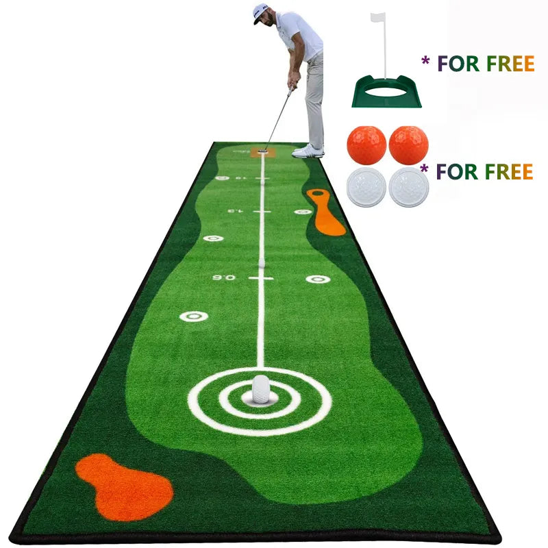 Golf Mat Golf Putting Green Indoor Golf Practice Training Aids