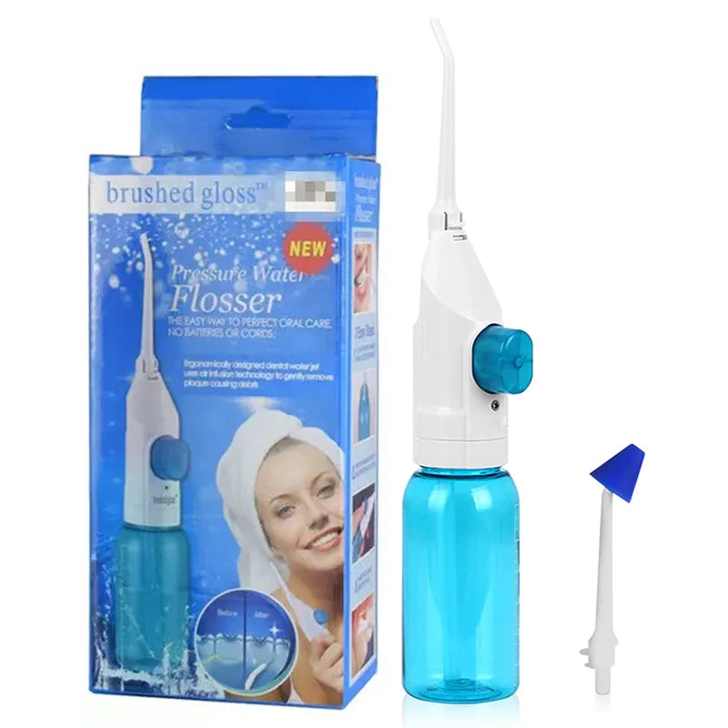 Portable Oral Irrigator Dental Water Flosser Nasal Showers Jet Teeth Cleaner