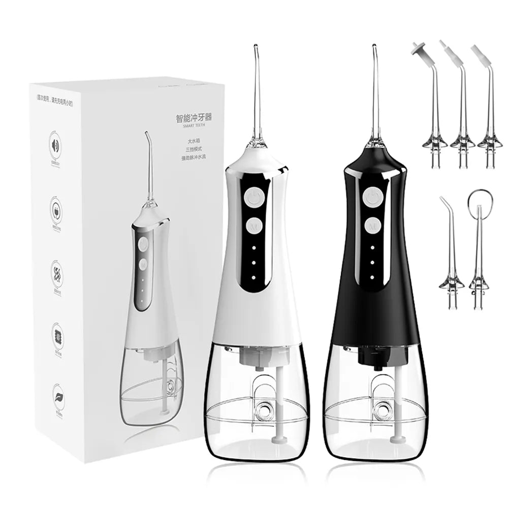 Dental Oral Irrigator Water Flosser Pick Cleaner Dental Floss Jet