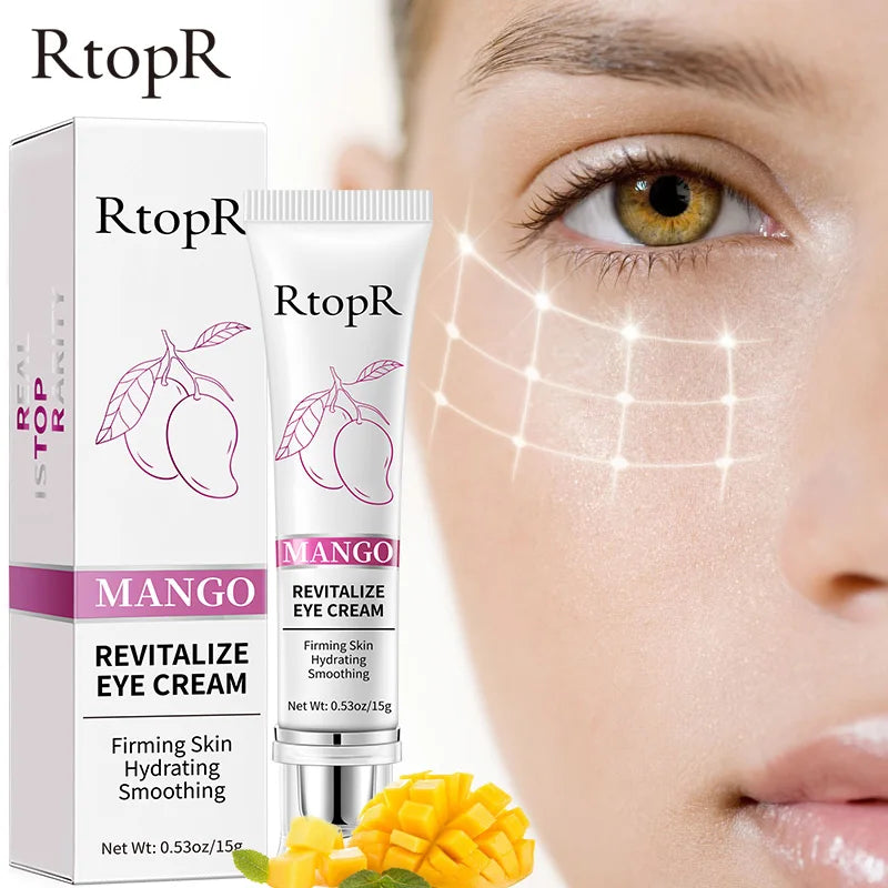 RtopR Mango Eye Cream remove dark circles Eliminate eye puffiness Firming Skin Eye