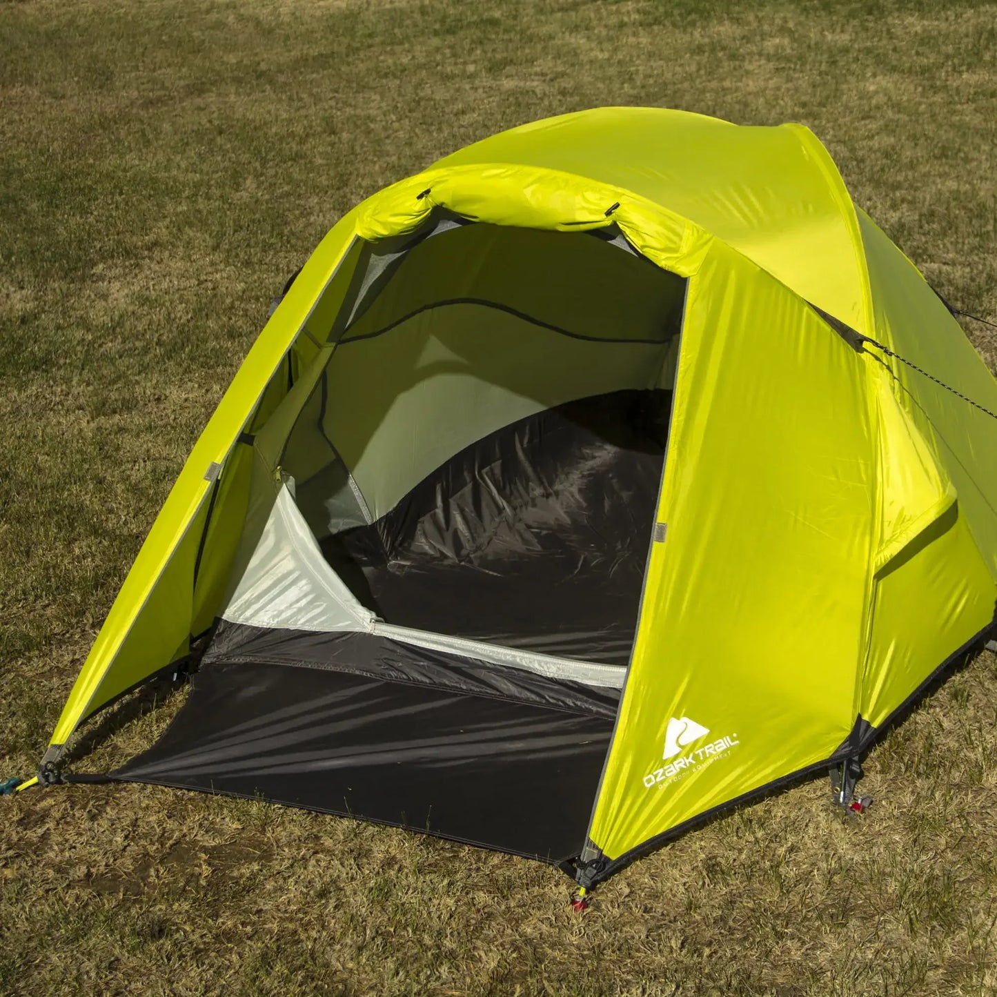 Ozark Trail 2 Person Lightweight Backpacking Tent, Green, 82.5" x 55" x 40", 7.83 lbs.