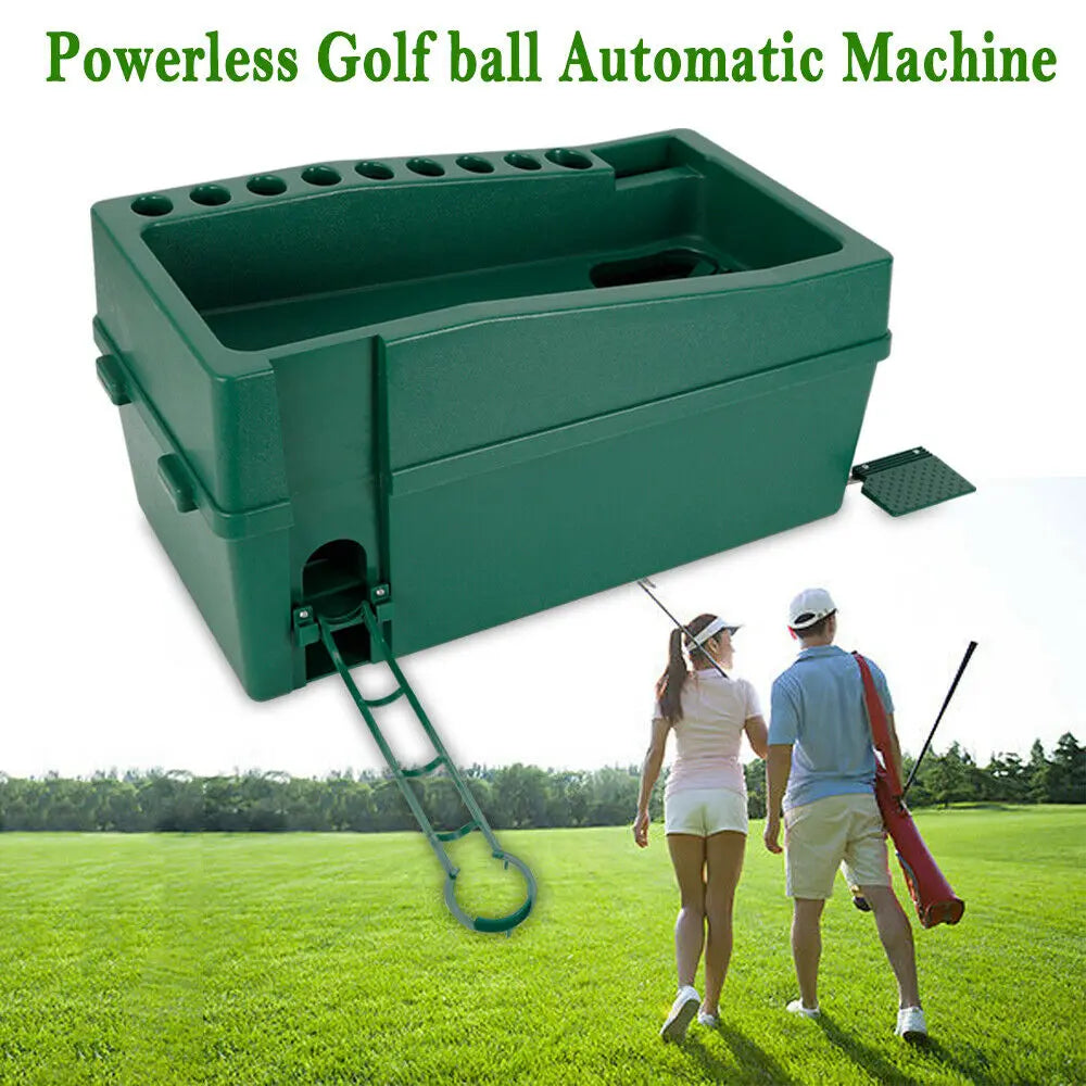 Club Organizer Golf Ball Dispenser Auto Tee Up Machine Automatic