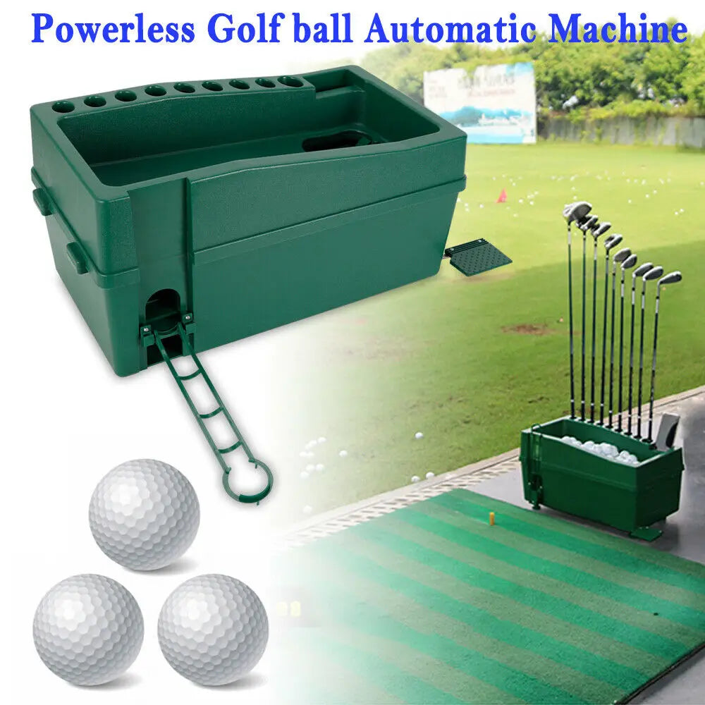 Club Organizer Golf Ball Dispenser Auto Tee Up Machine Automatic