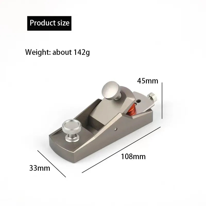 Woodworking Planer Aluminum alloy Mini Hand European Flat Plane