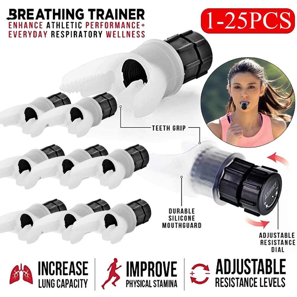 Breathing Trainer Exercise Lung Fitness Lungs Breathing Exercise Device