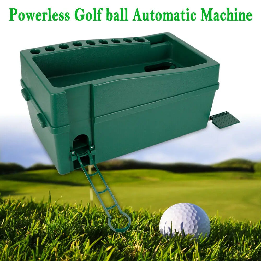 Club Organizer Golf Ball Dispenser Auto Tee Up Machine Automatic