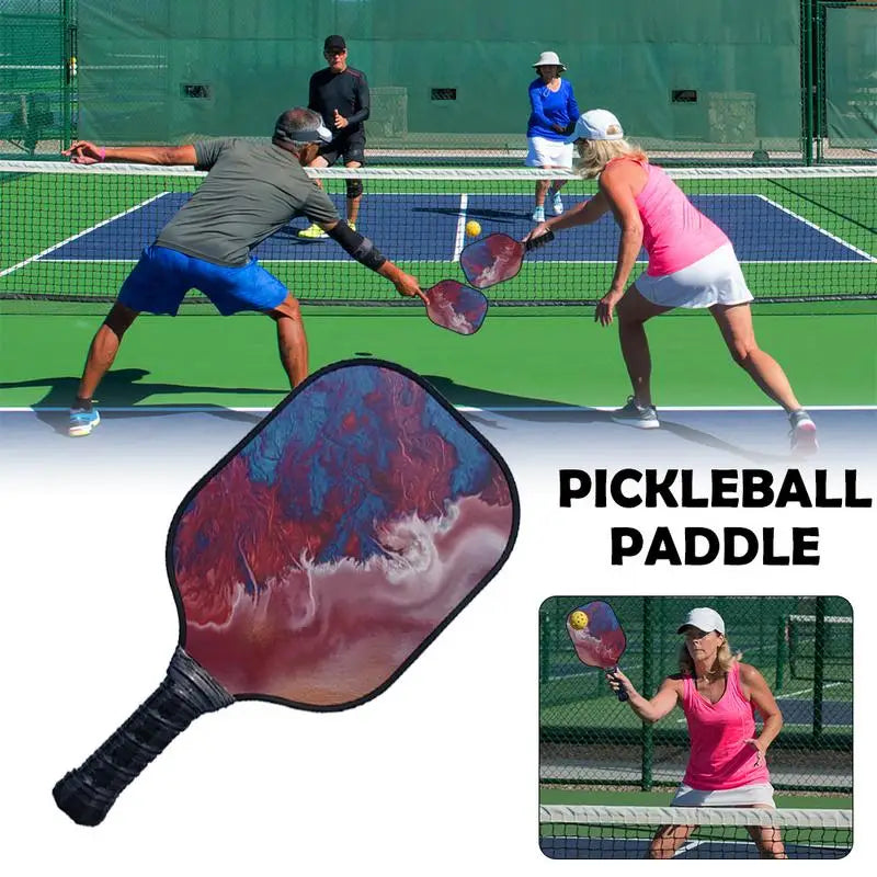 New Pickleball Paddle Fiberglass Honeycomb Polymer Composite.