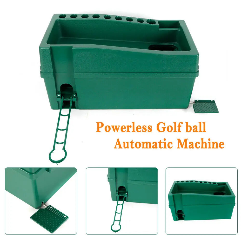 Club Organizer Golf Ball Dispenser Auto Tee Up Machine Automatic