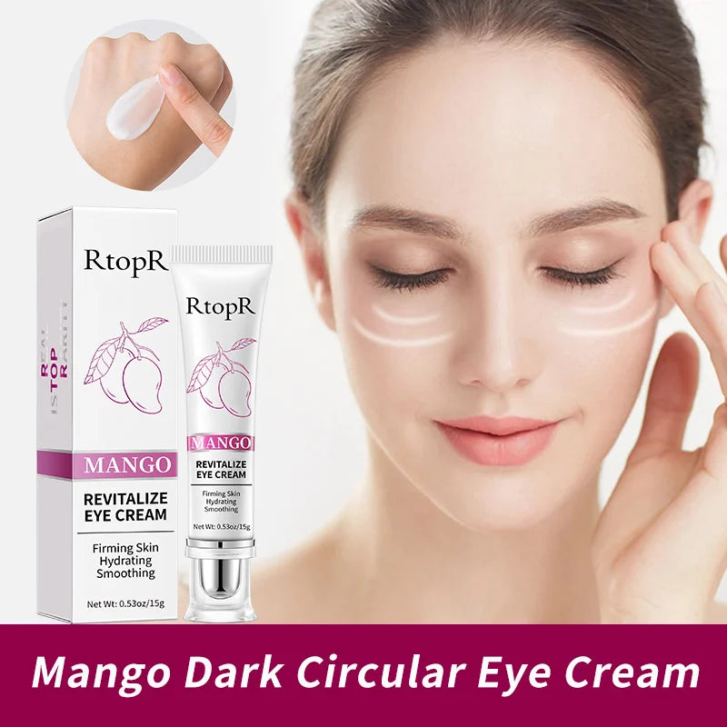 RtopR Mango Eye Cream remove dark circles Eliminate eye puffiness Firming Skin Eye