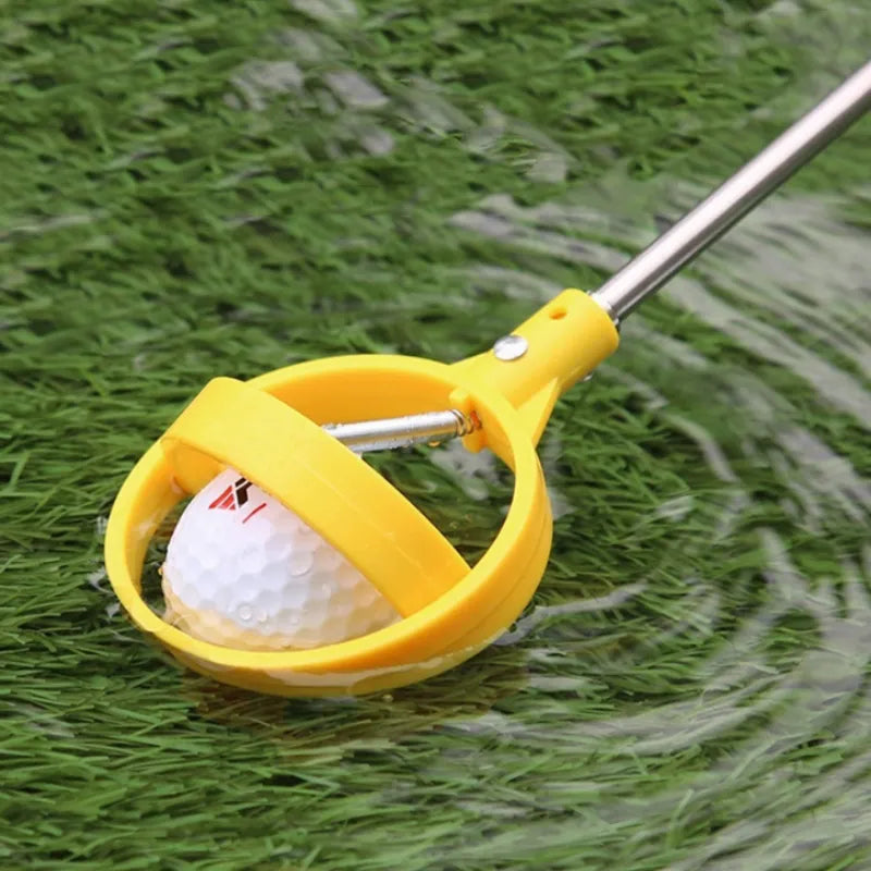 Golf Ball Locking Telescopic Retriever Pick Up Tool.