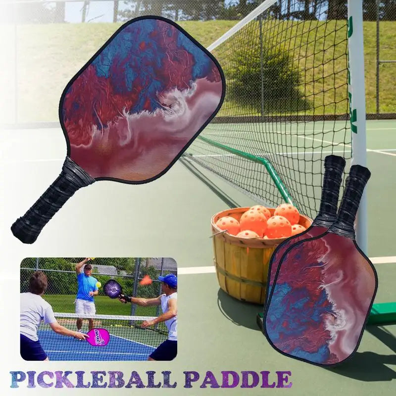 New Pickleball Paddle Fiberglass Honeycomb Polymer Composite.