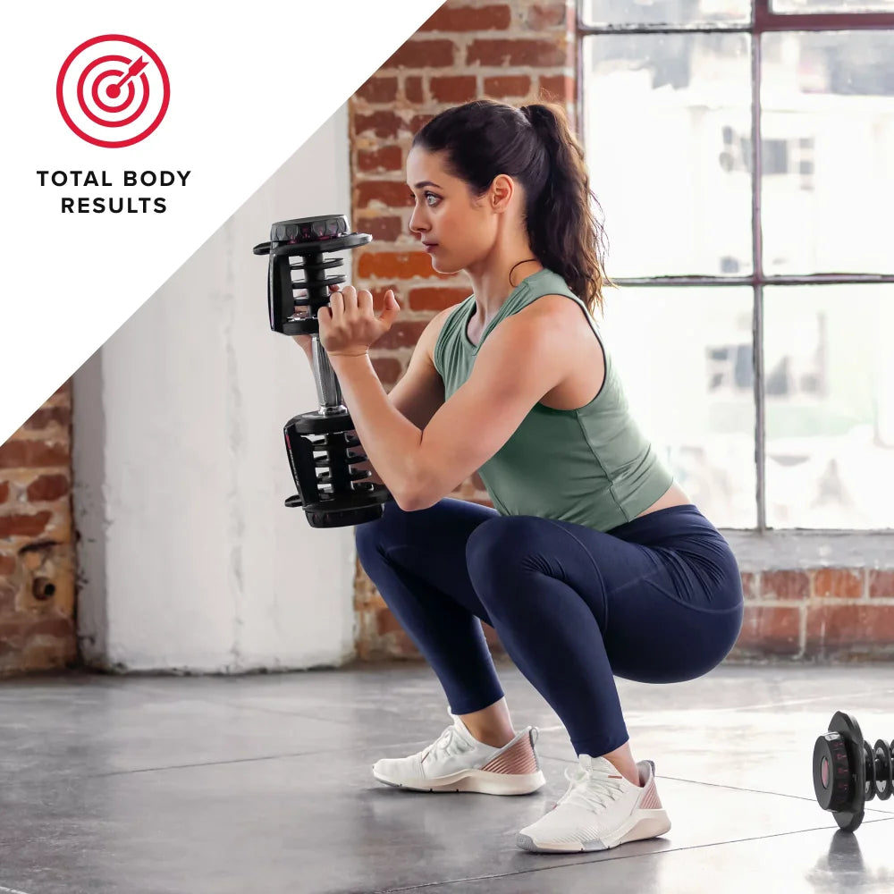 Bowflex Adjustable Dumbbell (Single), Free 2-month JRNY Membership