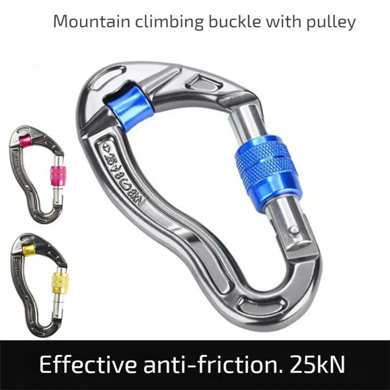 Screw-gate Climbing Mountaineering Carabiner Arborist Rigging Rappelling