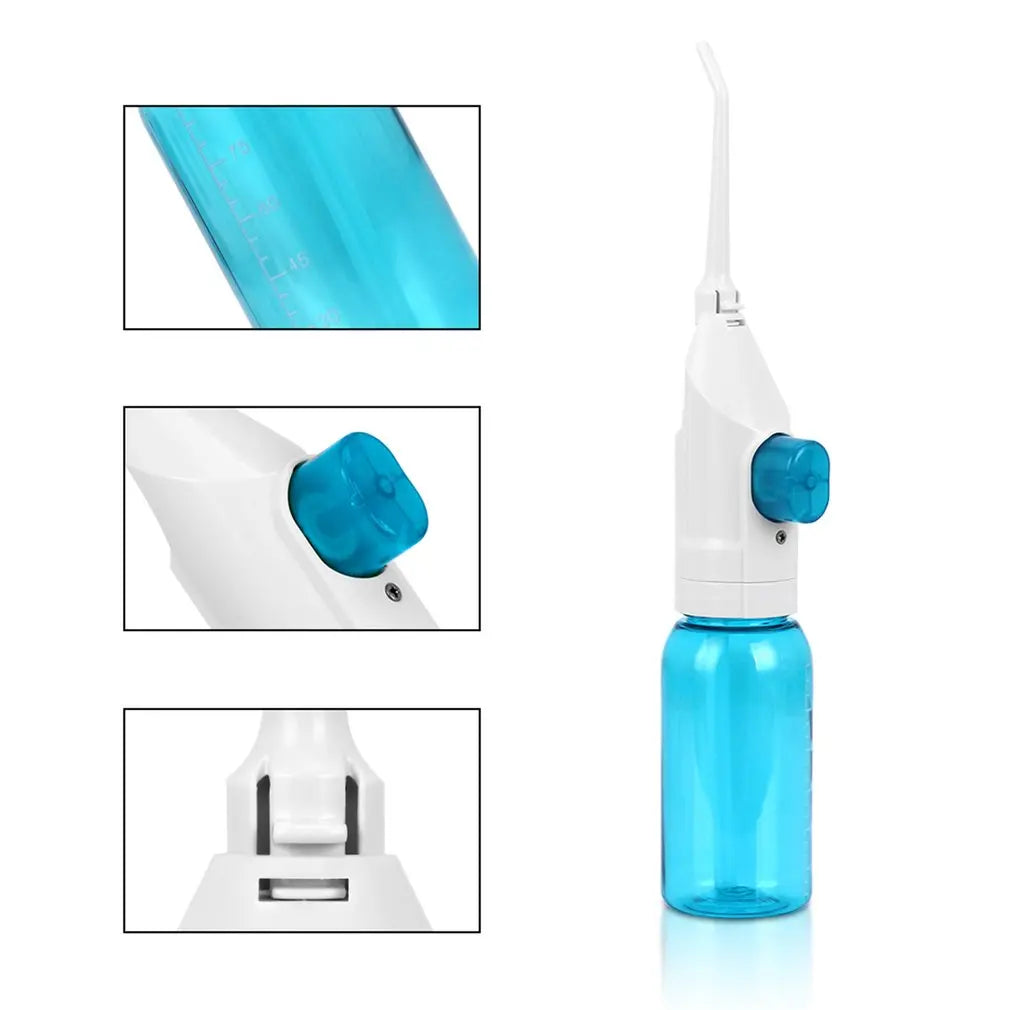 Portable Oral Irrigator Dental Water Flosser Nasal Showers Jet Teeth Cleaner