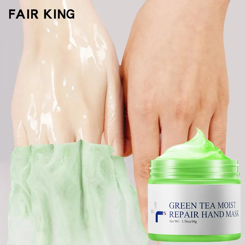 Green Tea Lock Water Repair Anti-aging Hand Moisturizing Whitening