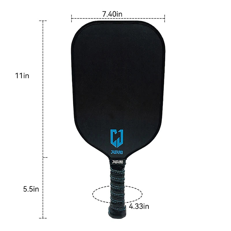 Juciao Hot Selling Pickleball Paddle Composite Spin, High Quality Carbon Fiber